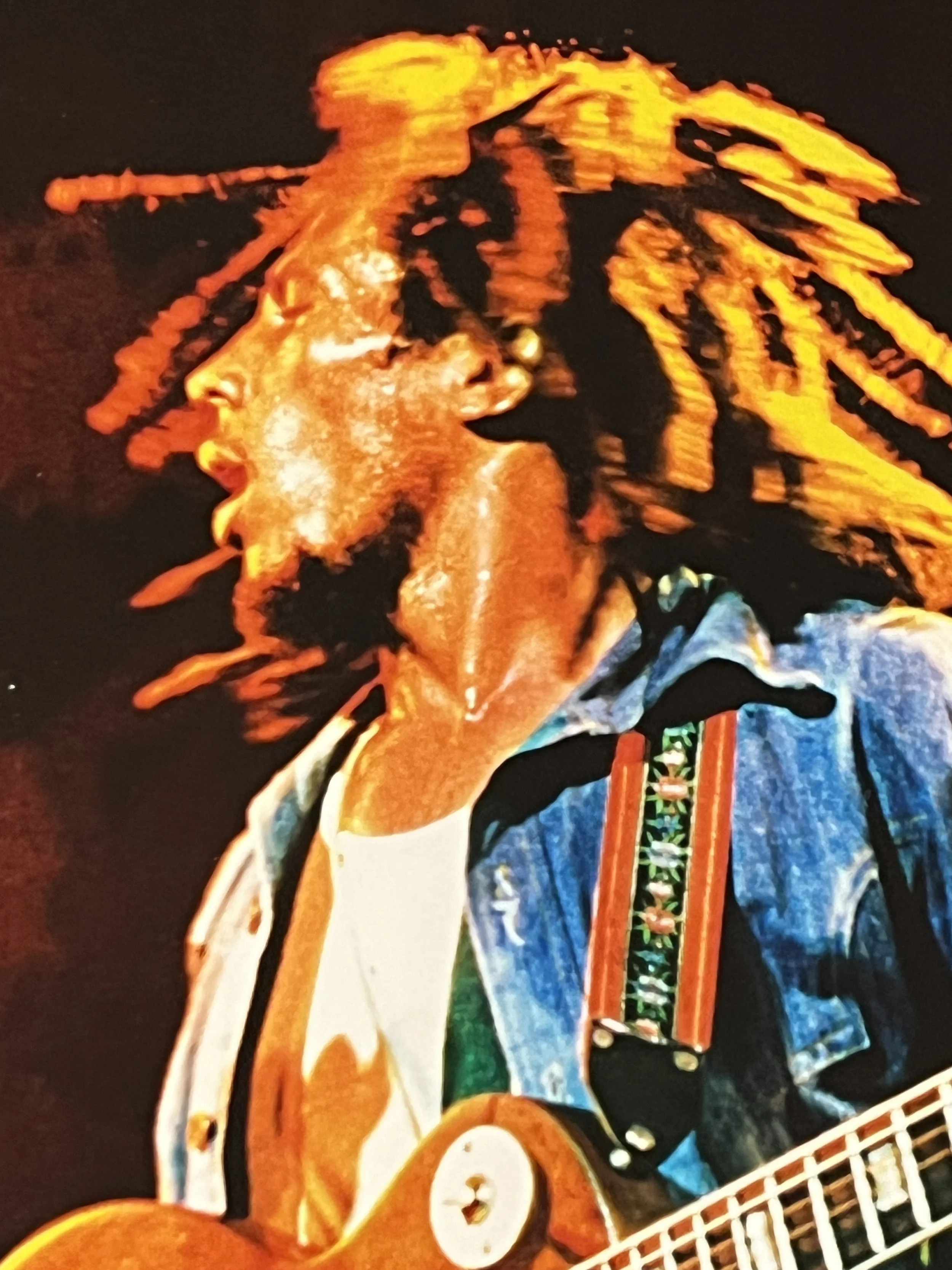 BOB MARLEY July 18 1975 Lyceum London Dennis Morris signed Photo